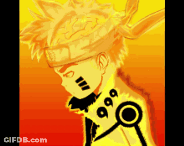 Naruto With Big Brain Fan Art GIF