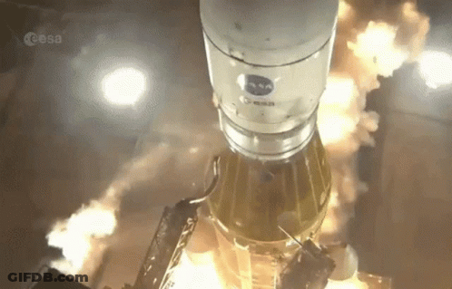 NASA Rocket Launch GIF