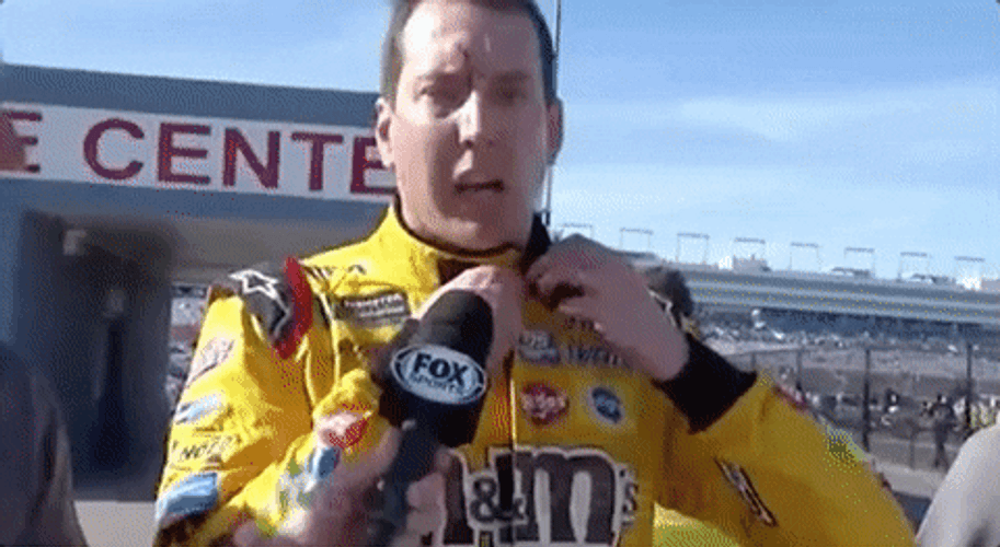 Nascar Car Racing Kyle Busch I Got Dumped GIF