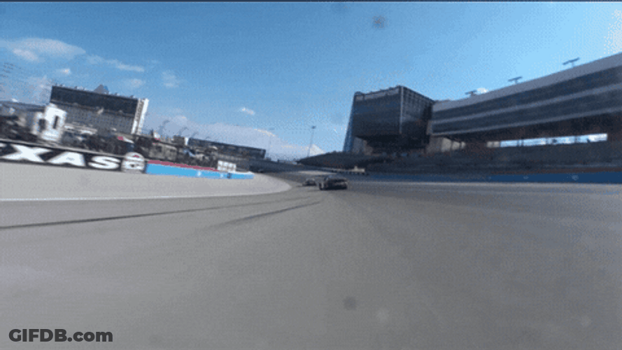 Nascar Crash Twirling Damage Car GIF