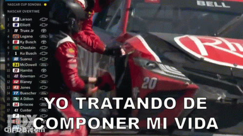 Nascar Cup Sonoma Race Screenshot GIF