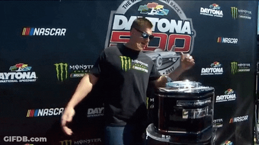 Nascar Daytona 500 Gronkowski GIF