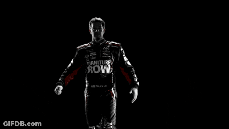 Nascar Ready To Go Powder Toss GIF