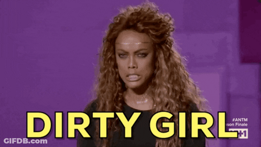 Nasty Girl Tyra Banks Mad Face GIF