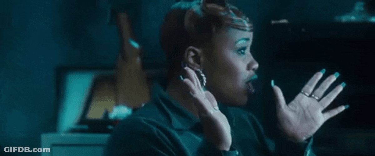 Natalie Desselle Blowing GIF
