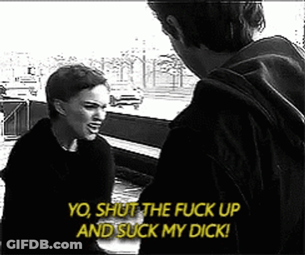 Natalie Portman Cussing Rap GIF