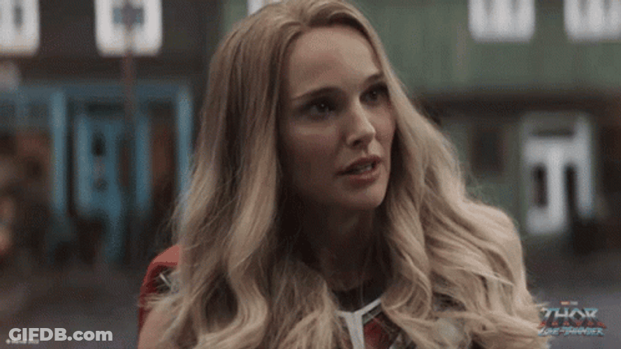 Natalie Portman Love And Thunder GIF