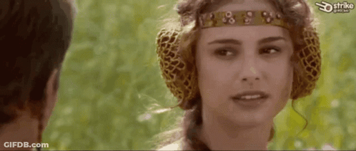 Natalie Portman Padme Star Wars GIF