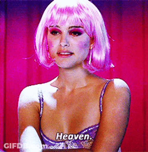 Natalie Portman Saying Heaven GIF