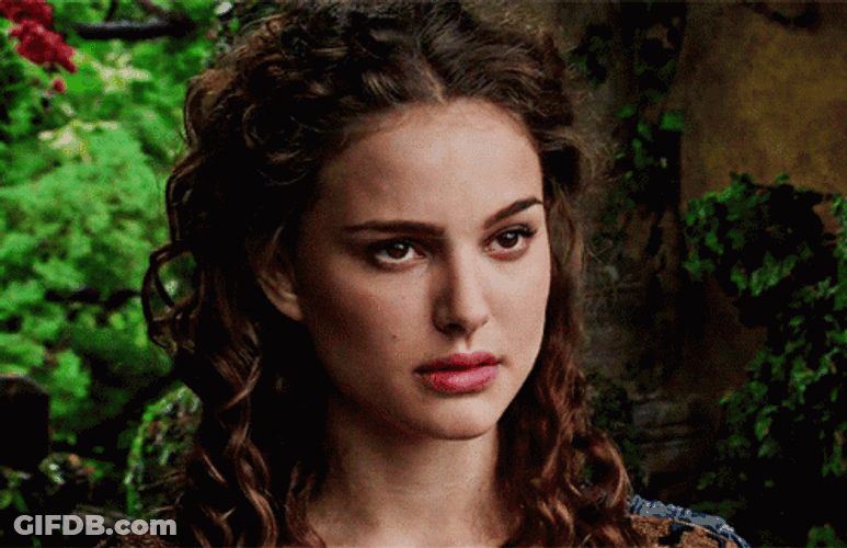 Natalie Portman Star Wars Scene GIF