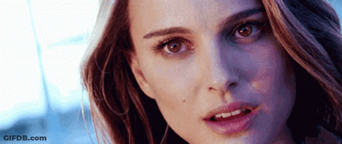 Natalie Portman Thor Scene GIF