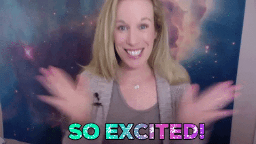 Nataly Arias So Excited GIF