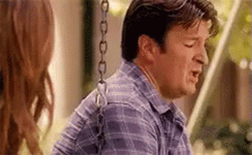 Nathan Fillion Allergy Sneezing GIF