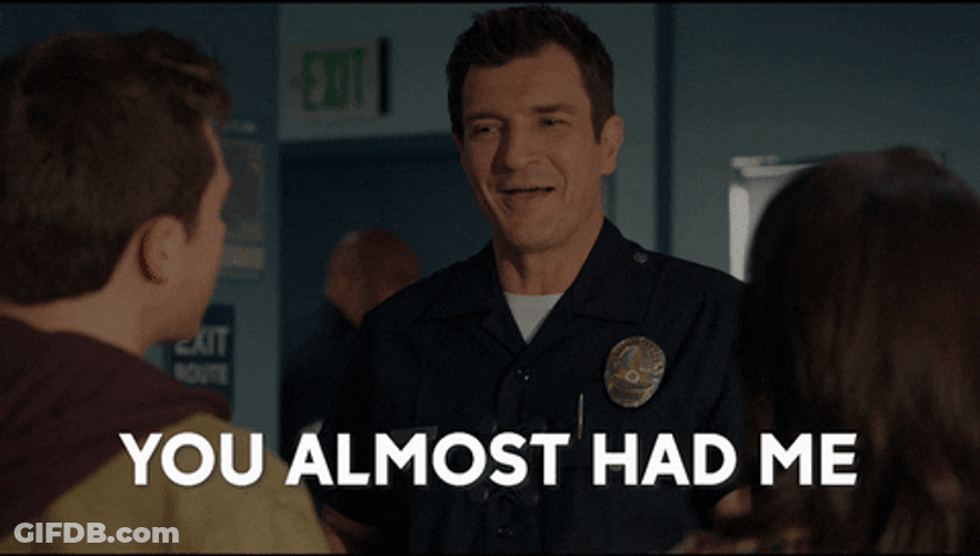 Nathan Fillion Almost Had Me GIF