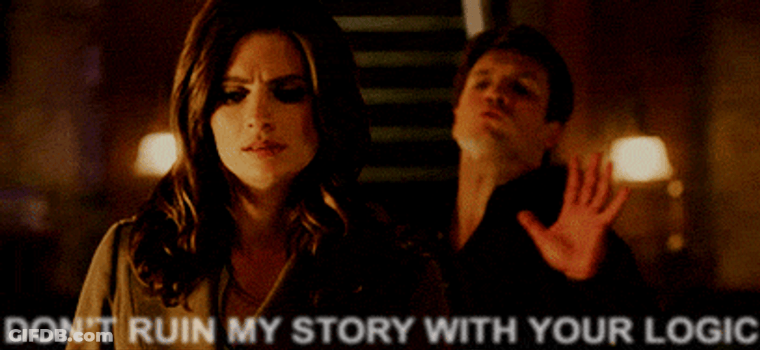 Nathan Fillion Don't Ruin My Story GIF
