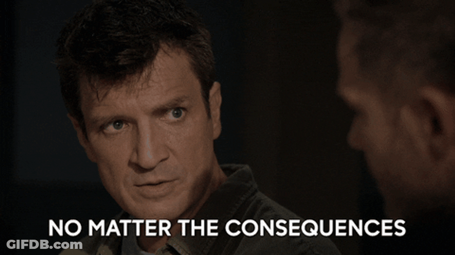 Nathan Fillion No Matter GIF