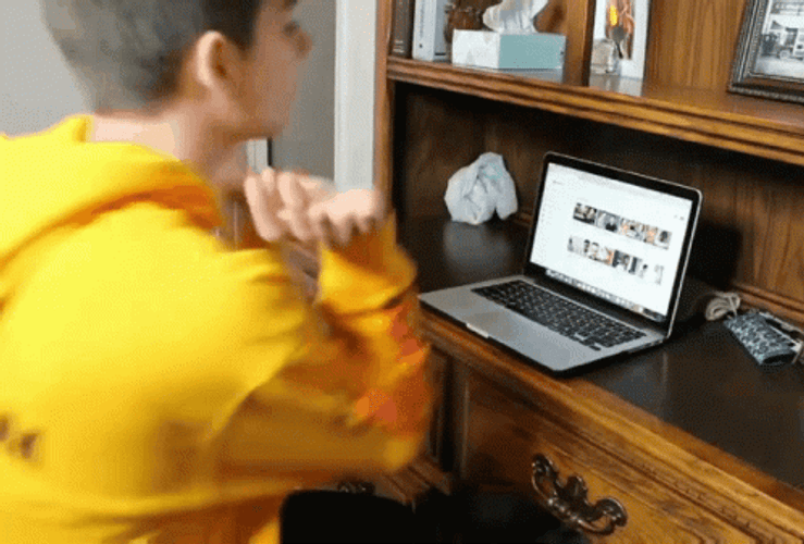 Nathan Sassy Funny Typing Fast GIF