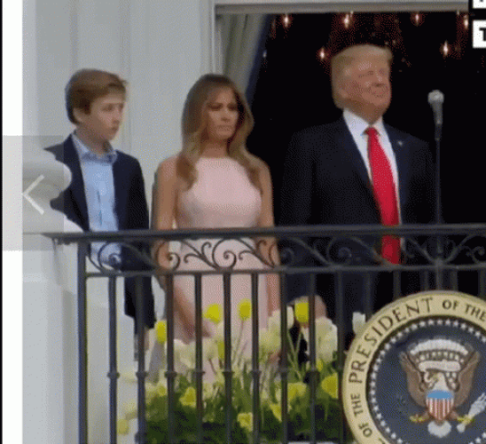National Anthem Donald Trump GIF