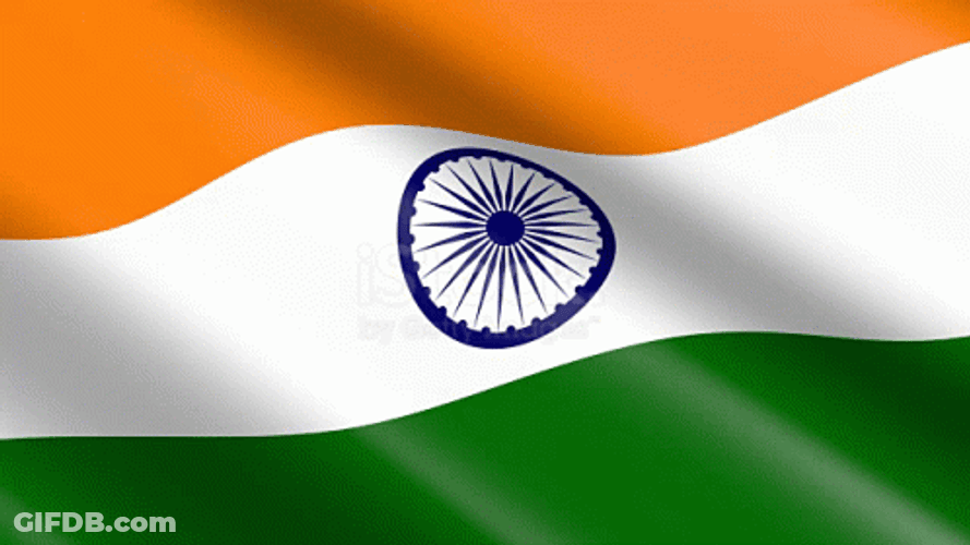 National Anthem Indian Flag GIF