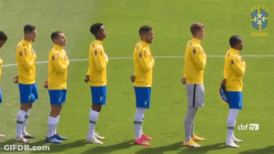 National Anthem Standing Straight GIF