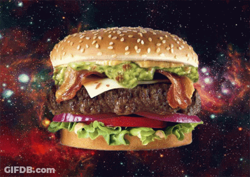 National Burger Day Poster With Hamburger GIF