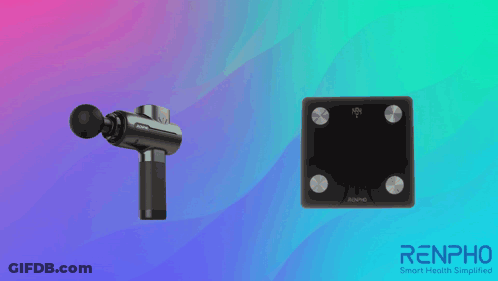 National Doctor's Day Massage Gun And Smart Scale GIF
