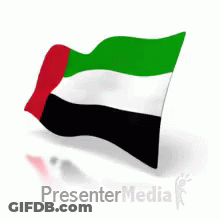 National Emirati Day Flag GIF