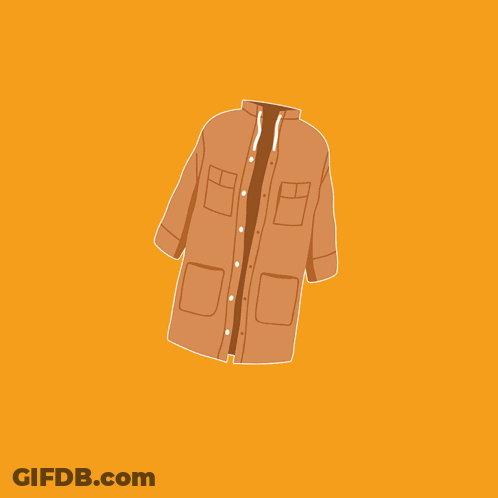 National Fashion Day On Yellow Background GIF