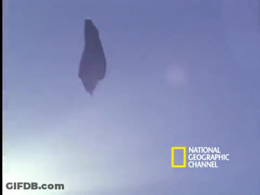 National Geographic Channel Flying Object GIF