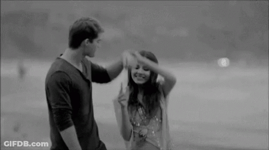 National Girlfriend Day Couple Having Fun GIF