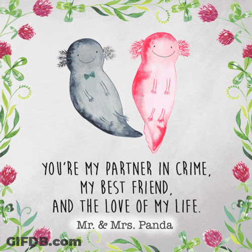 National Girlfriend Day Sweet Message GIF