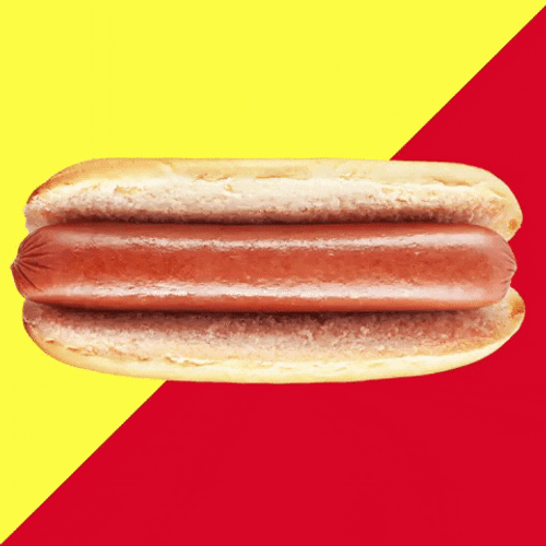 National Hot Dog Day Spinning Sandwich GIF