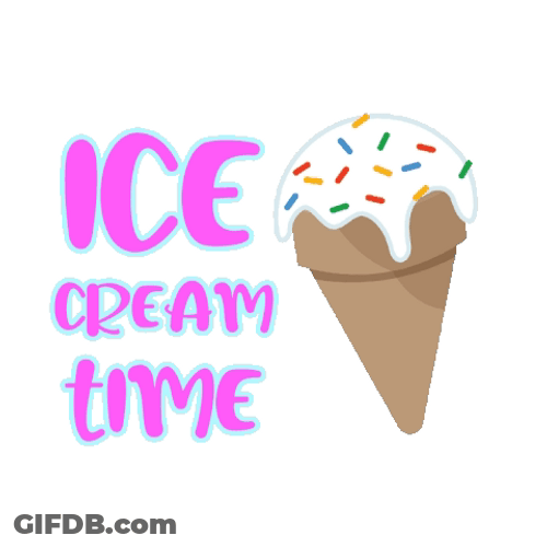 National Ice Cream Day Time GIF