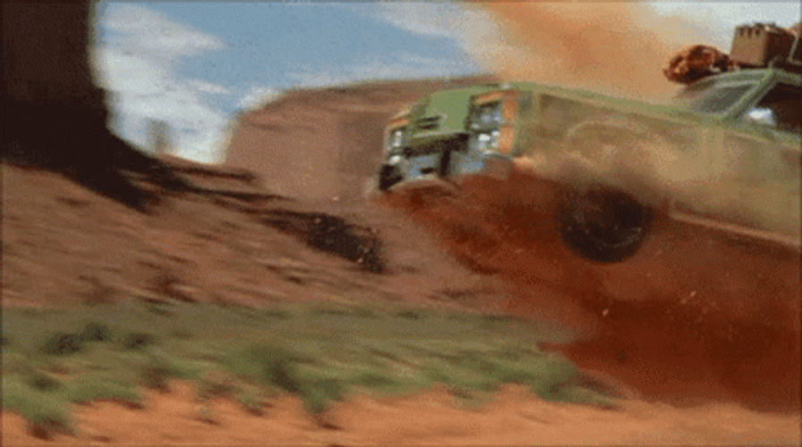 National Lampoon's Vacation Family Truck Crashed GIF