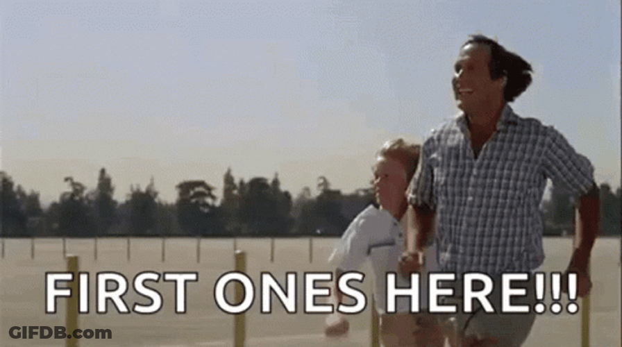 National Lampoon's Vacation Morning Jog Race GIF