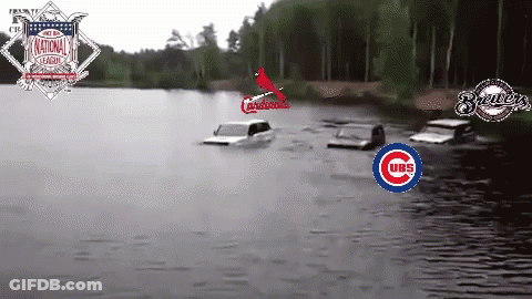 National League Logo On Lake GIF