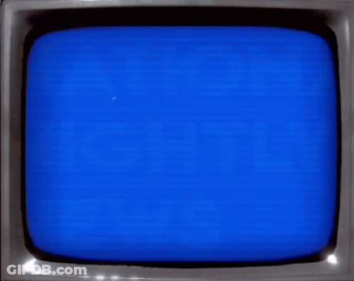 National Nightly News On Blue Screen GIF