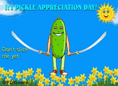 National Pickle Day Pickle Appreciation Day GIF