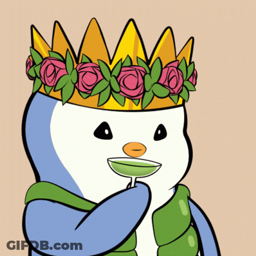 National Tequila Day Cartoon Penguin GIF