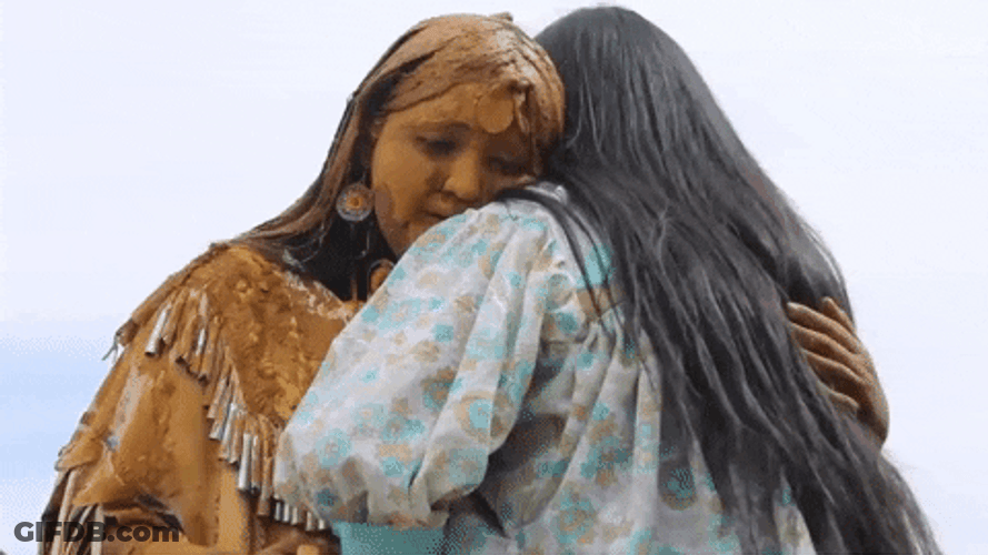 Native American Crying Woman GIF