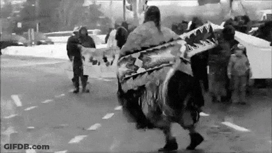 Native American Dance On Snow GIF