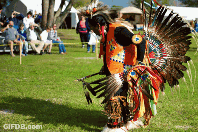 Native American Dance Party GIF