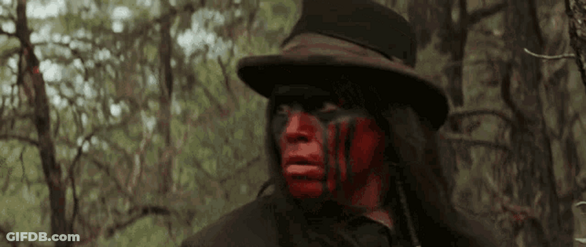Native American Face Paint GIF