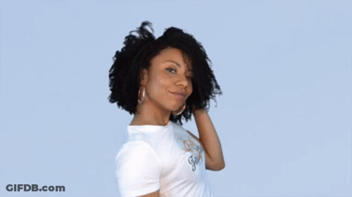 Natural Hair Salon Hair Appointment GIF
