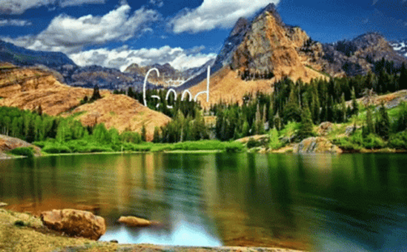 Nature Good Morning Mountains GIF