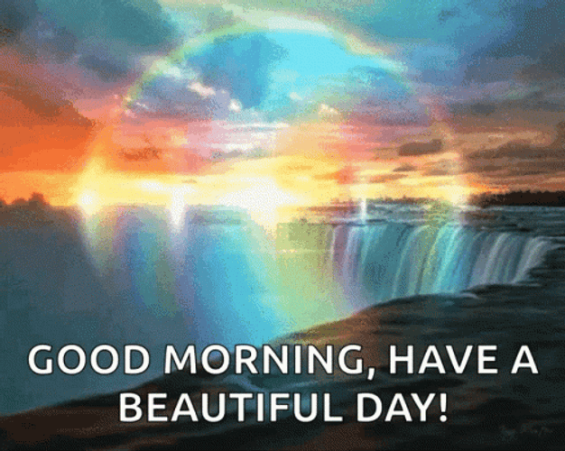 Nature Good Morning Rainbow GIF