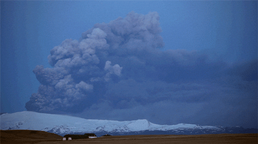 Nature's Lightning Clouds GIF