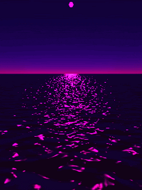 Nature's Violet Moon Light GIF