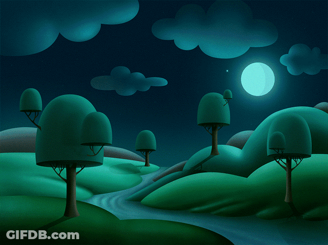 Nature Scape Background GIF