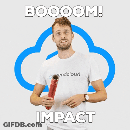 Naughty Man Throws Bomb Explosion GIF